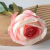 Flor artificial, rosa concubina imperial, flor artificial para boda, pared de flores, decoración del hogar, ramo de flores, pared hecha a mano, lote