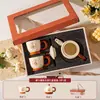 Tetera de Cerámica Camelia Retro Accesible de Lujo Juego de Té Taza para Té de la Tarde en Casa Souvenir de Alto Valor Juego de Agua