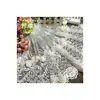 Falda de encaje de algodón de malla fina americana blanca de 45 cm, nueva falda de encaje de primavera, disponible en stock, teñible