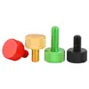 Tornillos de aleación de aluminio M3-M6 de apriete manual, herramientas DIY para modificación de gabinetes de computadora, pernos moleteados de colores para ajuste y fijación