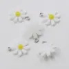 11 cores 17*21mm explosões DIY resina criativa multicolorido pétalas de margarida pingente acessórios de cabelo feitos à mão acessórios de brincos