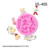 Salto Alto Castelo Cavalo de Troia Lâmpada do Gênio Vestido Saia de Princesa Flip Bolo de Açúcar Chocolate Molde de Silicone Decorativo