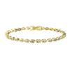 Mecanismo de Cierre Cadena Pulsera de Plata S925 Fila Única Circonita Diamante Artificial Pulsera Venta Directa de Fábrica