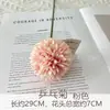 Viento Ins Primavera Tenis de Mesa Crisantemo Flor de Simulación 6 Granos Púas Flor Falsa Combinación de Colores Macarrón Adornos de Escritorio Accesorios para Disparos