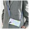 Funda Morada Estrella Dragón para iPhone 16 con Correa Cruzada para Apple 15promax Todo Incluido 14 Transparente 13