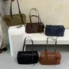 Bolso de Hombro Deslizante con Diseño Mate de Moda para Mujer 2026 Otoño Nuevo Simple de Gran Capacidad para el Brazo Bolso de Mano para el Trabajo