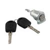 Cilindro de cerradura izquierda más vendido en eBay Cilindro de cerradura de aleación de aluminio Bora cilindro de cerradura de puerta de coche venta al por mayor aplicable a Volkswagen POLO