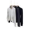 Conjunto de Modal~Sudadera con Cremallera y Cuello Alto Ajustada Pantalones Rectos de Tiro Alto de Modal para Mujer 26 Nuevo Primavera/Verano H032107
