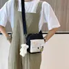 Monedero Infantil Estilo Coreano 2020 Nuevo Bolso Cuadrado Pequeño para Niños y Niñas Bolso Cruzado de Hombro Único de Moda de Colores Contrastantes