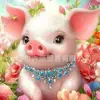 Pintura de Diamantes 5D de Comercio Exterior Llena de Diamantes, Nueva Serie Colorida de Animales, Pintura Decorativa para Sala de Estar y Dormitorio, Pintura de Diamantes Hecha a Mano DIY