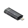 Adecuado para Adaptador Otg de Apple, Lector de Tarjetas Tf para Teléfono Móvil, Lector de Datos de Unidad Flash USB, Convertidor de Tarjeta de Memoria Tipo-C