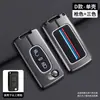 Adecuado para Funda de Llave Dongfeng Peugeot 308Cc Logo 307 Funda de Coche 408 407 4008 Coche Rcz Carcasa Protectora Hebilla