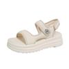 2025 Verano Nuevo Estilo Casual Deportivo Sandalias de Plataforma Zapatos de Playa Ligeros para Mujer para Uso Exterior Sandalias Cómodas
