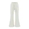 Ins hot girl calça boca de sino sexy de cintura baixa calça comprida verão nova versátil modeladora que abraça o quadril sexy comprida até o chão calça casual