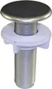 Comercio exterior exportación tapa de sumidero para lavabo norteamericano negro mate blanco porcelana tapa de agujero para dispensador de jabón apto para espacio estrecho