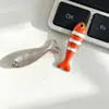 Pingente Colorido de Peixe Esmaltado em Liga para Joias DIY Acessórios Múltiplos Estilos Peixes Cartoon Charms Brincos Chaveiros Acessórios