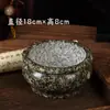 Quemador de Incienso de Piedra, Adornos Tallados en Piedra, Suministros para Templos y Salones Ancestrales, Quema de Incienso al Aire Libre, Quemador de Incienso Redondo de Piedra