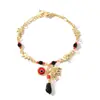 Pulseira Bohemian Style Olho de Diabo Elefante Mais Vendida Transfronteiriça para Mulheres, Tornozeleira Divertida Desenho Animado, Joias de Estilo para Férias