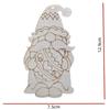 Colgante de duende navideño de madera sin terminar en blanco para colgar, DIY, pintura infantil, suministros de decoración para el hogar en vacaciones