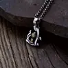 Plata de Ley S925 Colgante de Buda Zen Bebé Buda Estilo Literario Retro Chino Estilo Chino Colgante de Collar Ruyi