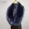 Otoño e Invierno Imitación Cuello de Piel de Zorro Mapache Cuello Falso Bufanda Sombrero Tira Verde Fruta Cuello Chal Cálido