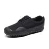 Compras Empresariais 2005 Sapatos de Trabalho Tênis de Lona Respiráveis com Cadarço Preto 99 Sapatos de Segurança para Treinamento Atacado