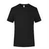 Camiseta Redonda de Secagem Rápida Transfronteiriça com Logo Personalizado, Tamanho Grande, Jacquard Desang, Esportes ao Ar Livre, Secagem Rápida, Fresca e Respirável, Fabricante