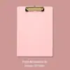 Morandi pasta A4 para reuniões pasta de gravação A5 prancheta vertical capa dura A6 menu de pontos compensado