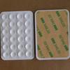 Quente transfronteiriço 80 ventosa dupla face ventosa de silicone de 24 lados adesivo traseiro de suporte quadrado antiderrapante para celular