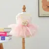 Petcircle Pet Circle Ropa para Mascotas Ropa para Perros y Gatos Lindo Vestido de Gasa de Mariposa Hada