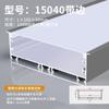 Lámpara con ranura para tarjetas lámpara lineal ranura de aluminio lámpara de línea led lámpara de tira empotrada sin lámpara lineal principal ranura para lámpara de perfil de aluminio