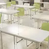 Painel de Separação para Mesa de Escritório Bloqueador de Mesa Divisória Vertical de Mesa Painel Bloqueador de Luz Tela Bloqueador de Mesa para Estudante