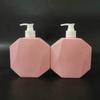 Botella de 500 ml de Desinfectante de Manos Diamante Botella de Plástico HDPE con Bomba de Presión Multiusos Botella para Empaque de Líquidos Fabricante Mayorista