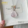 Novo pingente de Buda sorridente com pedra olho de gato de alta qualidade em cores de doce, pingente de Buda de ágata princesa da moda nicho atacado.