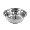 Tazón de acero inoxidable 304 para uso doméstico, tazón para mezclar de grado alimenticio, tazón para batir huevos, tazón para selección de ingredientes de olla caliente picante, tazón para cocinar