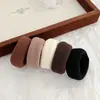 Corda de Cabelo Grossa Recém-Atualizada para Rabo de Cavalo e Coque, Simples e Durável, Corda de Cabelo de Alta Elasticidade, Faixa de Cabelo, Acessórios de Cabelo de Elástico
