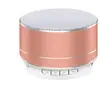 Altavoz Bluetooth Metálico A10 Altavoz Mini Inalámbrico con Graves Mini Altavoz de Música Móvil Insertable en Tarjeta Logo