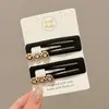 Pinza BB mate simple 2026 nuevo estilo pinza para el cabello para mujeres, pinza de flequillo lateral de alta gama, pasador de flequillo para la frente, accesorio para el cabello