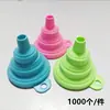 Embudo Plegable de Silicona Boquilla de Diámetro Grande Embudo para Almacenamiento de Granos Gruesos Bolsa de Hielo Especial para Inyección de Agua Tetera Especial para Salsa de Soja