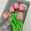 Tulipanes Simulados Decoración para el Hogar Pu Tacto a Mano Flores Simuladas Flores Falsas Fabricante Venta al por Mayor Transfronteriza Especialmente Diseñado para Arreglos Florales y Flores para Paisajismo