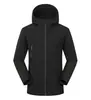 Chaquetas Softshell Personalizadas de Nuevo Estilo para Hombres y Mujeres, Chaquetas de una Sola Capa para Exteriores con Capuchas, Impresión de Texto, Ropa de Abrigo para Otoño e Invierno, Ropa de Trabajo, Impresión de Logos
