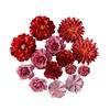 Bolsa de material de flores artificiales B traje de caja de flores con accesorios de fotografía de flores DIY tocado minoritario horquilla producción de flores