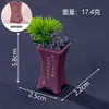 Micro-paisagem criativa decorações de plantas em vaso estilo chinês DIY decoração de casa interior decorações de sala de estar pequenos ornamentos de mesa