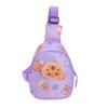Bolsa de Pecho de Moda Infantil 2025 Nueva para Niños y Niñas Estampado de Dibujos Animados Hombro Casual para Exteriores Capibara Muñeco Bolso Bandolera
