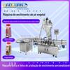 Linha de enchimento automática de pó vegetal, máquina de enchimento de cinco especiarias, pimenta em pó, especiarias, linha de enchimento de pó de cabeça única