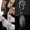 Cordón de cera sin elasticidad hilo para cuentas pulsera King Kong resistente al desgaste hilo para pulseras de cuentas hilo para cuentas budistas Wenwan Estrella Luna