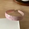 Diadema ancha retro simple con adornos de diamantes, nuevo modelo 2026, pasador de pelo de corona alta para uso diario y lavado de cara, accesorio de pelo para mujer al por mayor