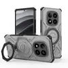 Funda para teléfono con anillo para Redmi Note15 Pro, Turbo4 Pro, soporte giratorio, cubierta protectora magnética