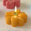 Papoula DIY Resina Gesso Flor de Pessegueiro Trevo de Quatro Folhas Vela Perfumada Presente Pequena Vela de Flor Sem Molde