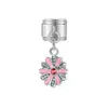 Pulseira Acessório Pingente Patchwork Margarida Pequena Trevo de Quatro Folhas Mais Vendido DIY Pulseira Modular Estilo Italiano Charm